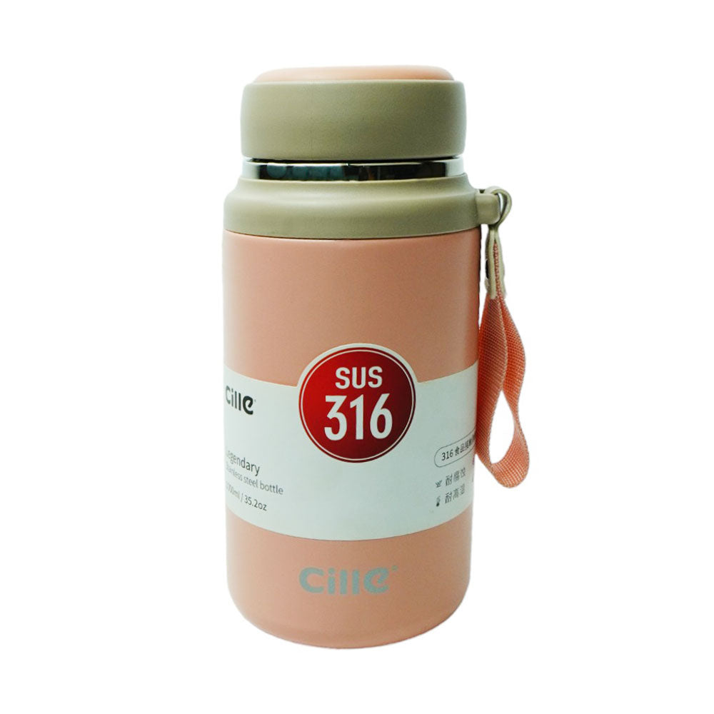 BOTTLE STEEL CILLE IR 1000 ML XB22117