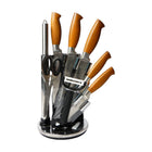 KNIFE SET 9PC IR GLS02G