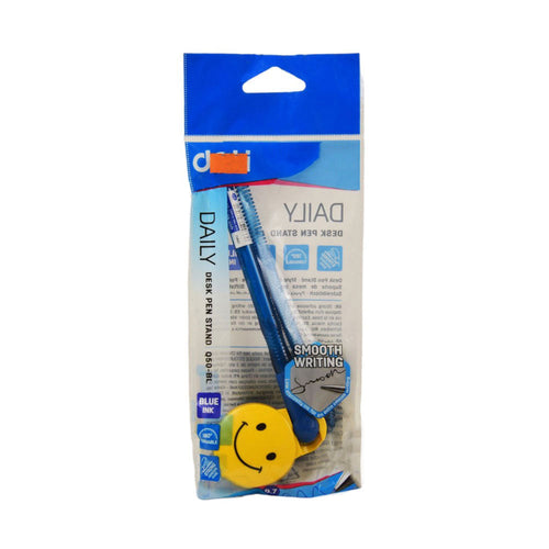 Q50-BL DESK BALL PEN WITH STAND A.M