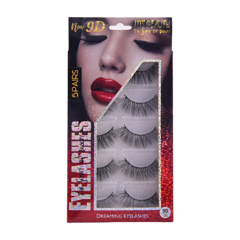 ITIS BEAUTY EYELASH 9D 5PAIR IR E-5165