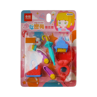 AS209 FANCY ERASER GIRLS