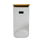JAR WOODEN ECHOU SQUARE GPG16-1580