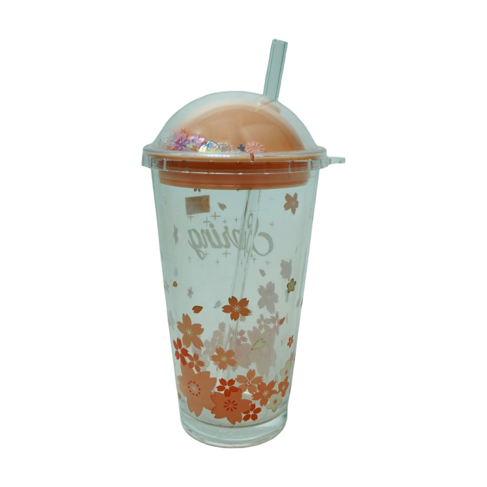MUG WITH STRAW ECHOU YB470B-L1