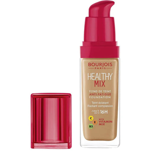 Bourjois - Healthy Mix Anti-Fatigue. Foundation. 58 Caramel. 30 ml – 1 fl oz