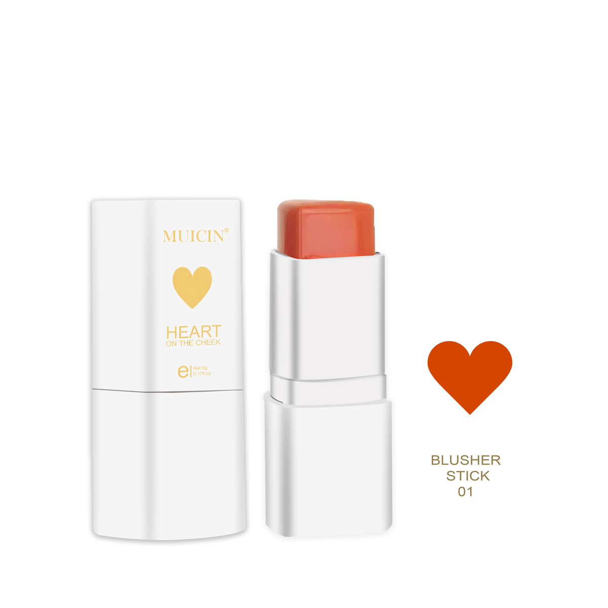 Muicin - Heart Blusher Stick
