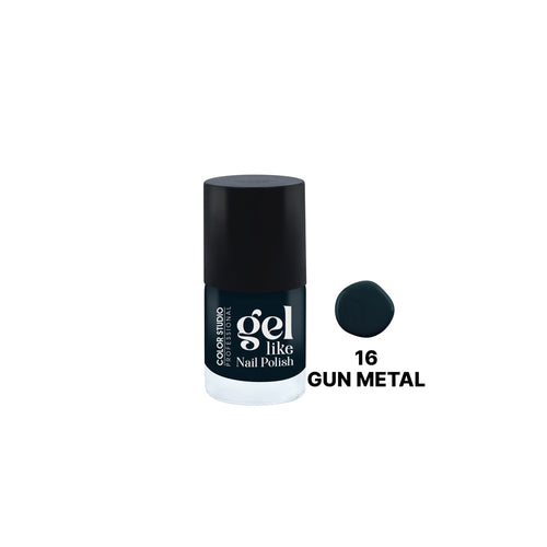 Colour Studio- Gel Nail Polish- 16 Gun Metal