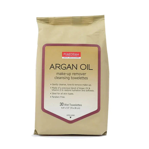 Puredrem Cleansing Towelettes - Argan Oil Make-up Remover Ads630 (sb)