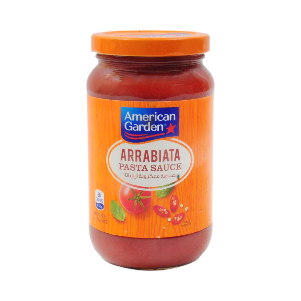 AMERICAN GARDEN ARRABIATA PASTA SAUCE 397 GM