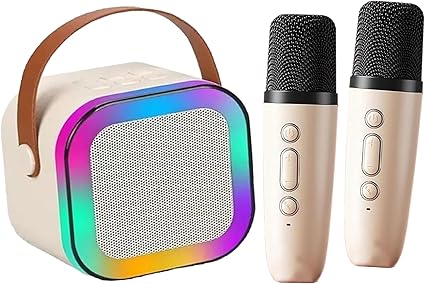 Home.co - Mini Karaoke Bluetooth Speaker + Wireless Mic