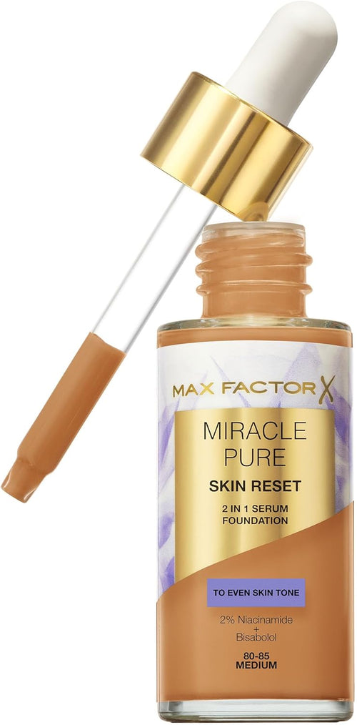Max Factor - Miracle Pure Skin Reset Foundation 80-85 Medium