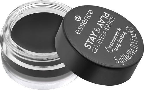 Essence - Stay & Play Gel Eyeliner Pot 01