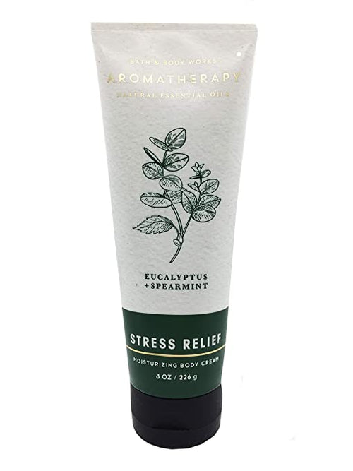 Bath & Body Works- Aromatherapy Natural Essential Oil Body Cream Eucalyptus+spearmint