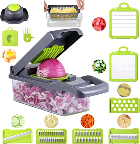 Home.co- Vegetable Chopper 12 In 1