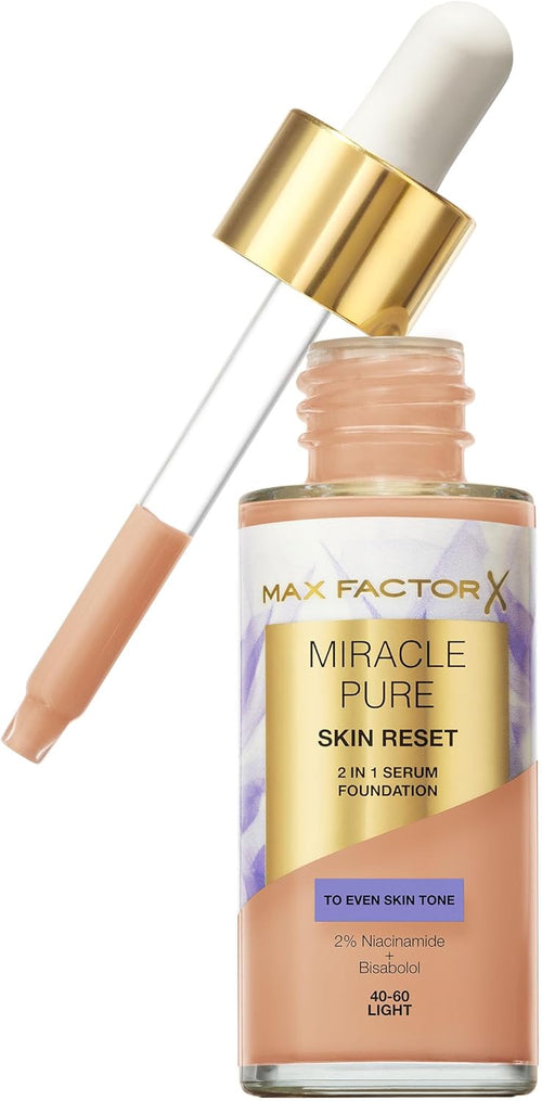 Max Factor - Miracle Pure Skin Reset Foundation 40-60 Light