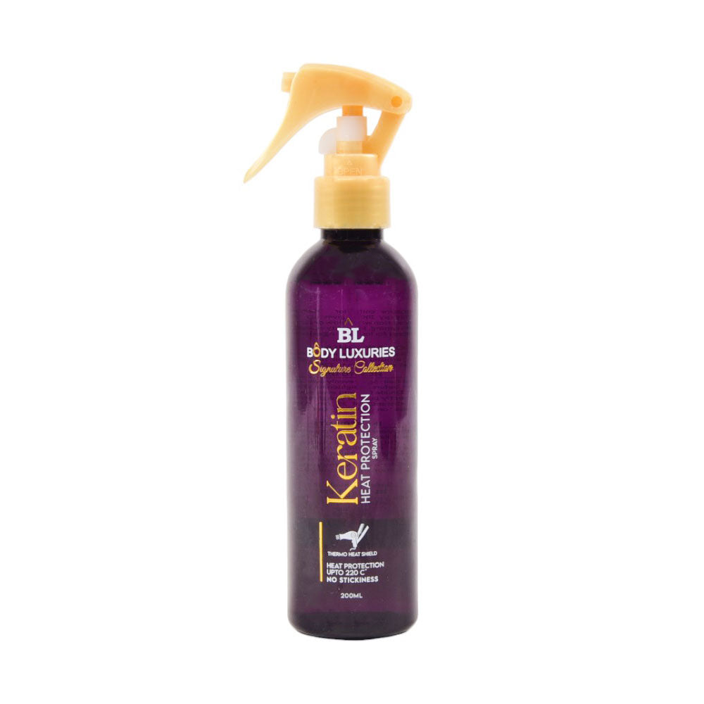 BODY LUXURIES HAIR SPRAY KERATIN HEAT PROTECTION 200ML