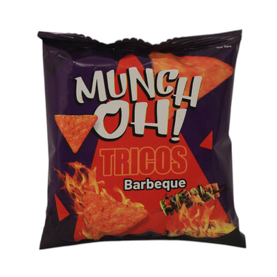 MUNCH OH TRICOS SNACKS BBQ 32 GM