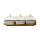 DISH DRY FRUIT 3PC ROYAL BISTRO 9156