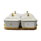DISH DRY FRUIT 4PC ROYAL BISTRO 9157