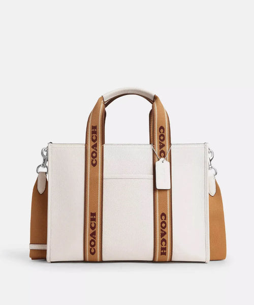 Coach - Smith Tote Bag – Silver/chalk Multi