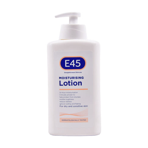 E45 MOISTURISING LOTION PUMP 500ML