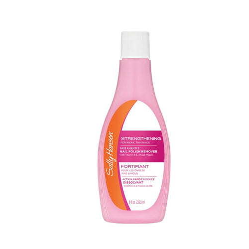 Sally Hansen - Nail Polish Remover - Npr Strengthening For Weak Thin Nails 8 Oz