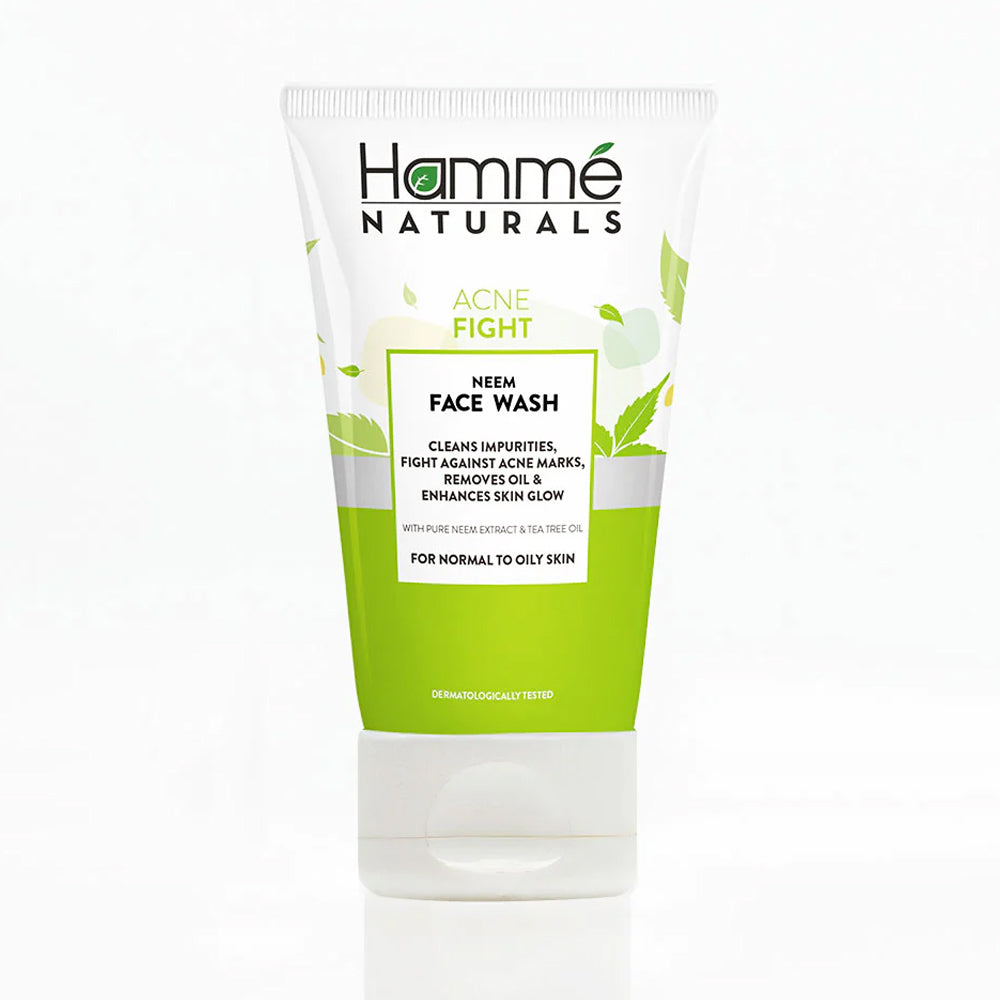 HAMME NATURALS DAILY ACNE FIGHT NEEM FACE WASH 100ML