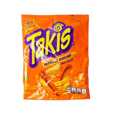 TAKIS CHIPS TORTILLA INTENSE NACHO CHEESE 92.3 GM