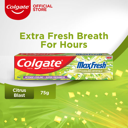 Colgate Maxfresh Citrus Blast Toothpaste 75g