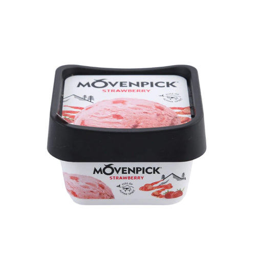 MOVENPICK ICE CREAM STRAWBERRY 100ML
