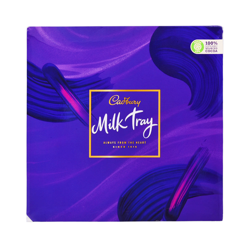 CADBURY CHOCOLATE MILK TRAY 360 GM BASIC