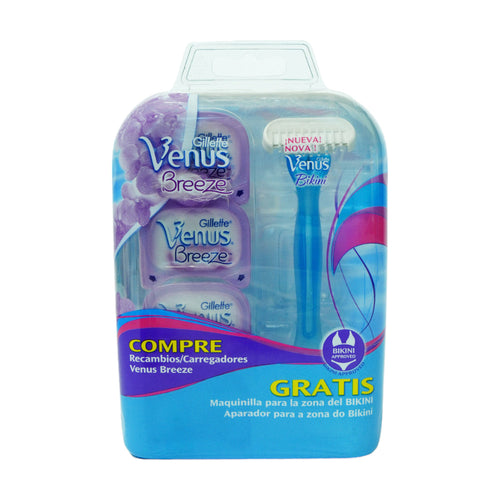 GILLETTE VENUS BREEZE RAZOR GRATIS