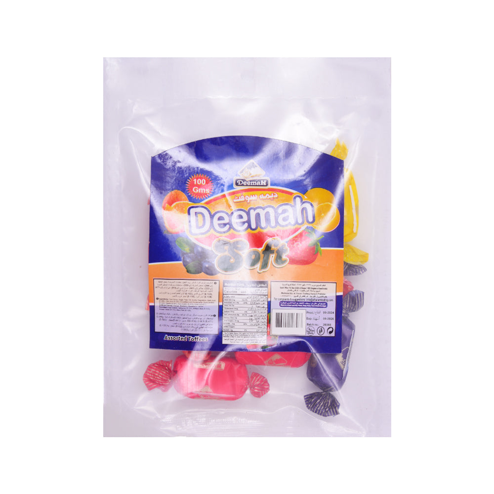 DEEMAH SOFT JELLY CANDY POUCH 100 GM
