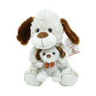10168 SOFT BEAR W-BABY BEAR 30CM A.I