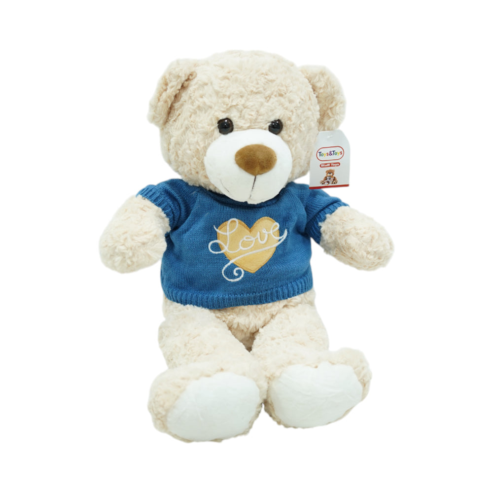 10214 SOFT BEAR W-JACKET 40CM A.I