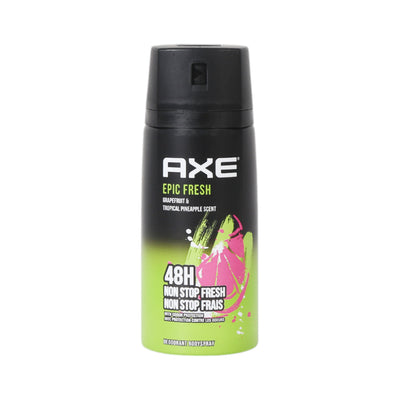 AXE DEODORANT EPIC FRESH GRAPEFRUIT AND PINE APPLE 150 ML