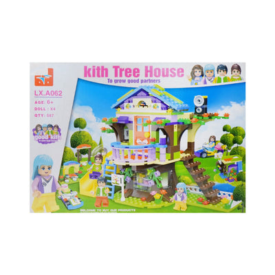 LX-A062 KITH TREE HOUSE BLOCKS 587PC A.I