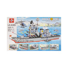 LX-A409 MRINE BATTLE CRUISER BLOCKS 1224PCS