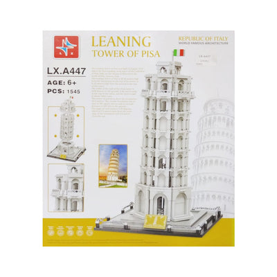 LX-A447 TOWER OF PISA BLOCKS 1545PCS