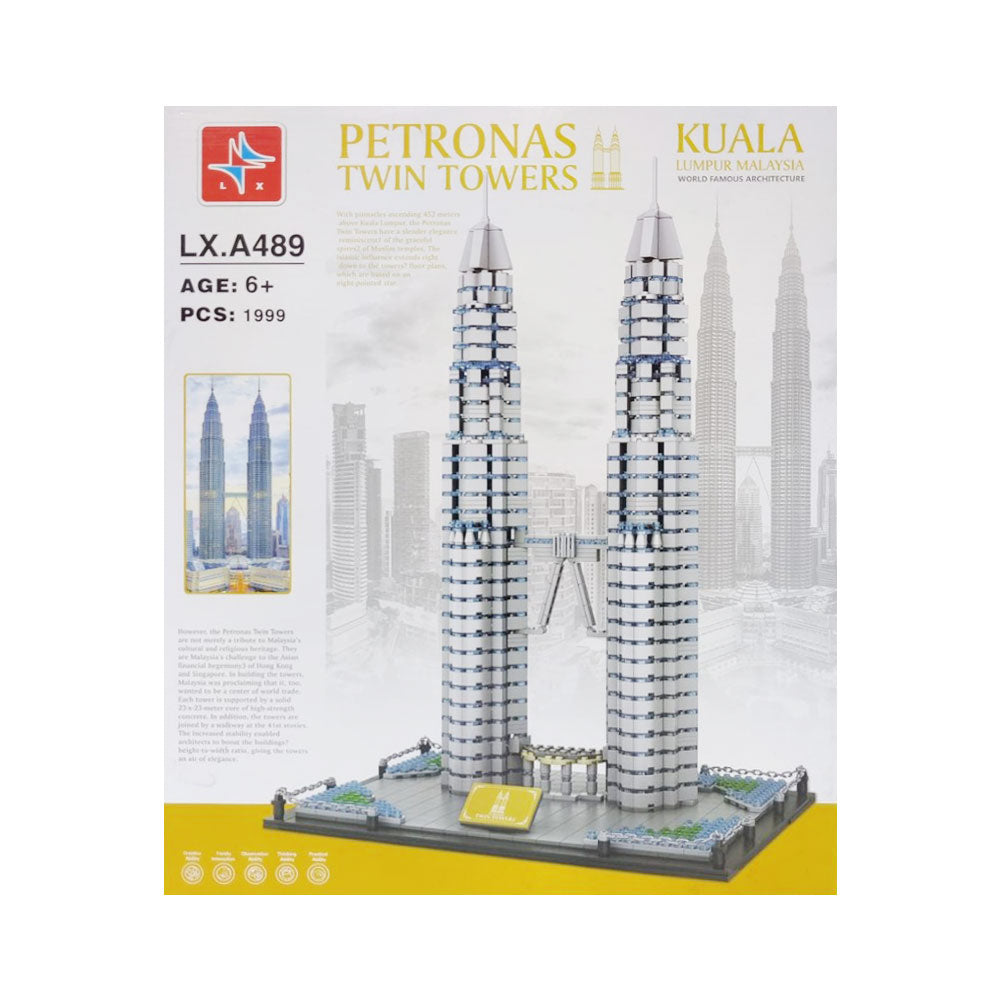 LX-A489 LX PATRONS TWIN TOWER BLOCKS 1999PCS