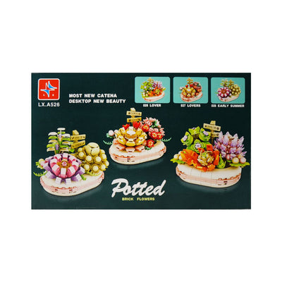LX-A526 POTTED PLANT BLOCKS 315PCS