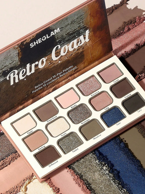 Shein Sheglam - Retro Coast 15 - Pan Palette