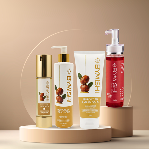 Bymishi - Liquid Gold Keratin Transformation Bundle