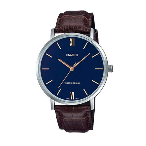 Casio- Wrist Watch For Mens Mtp-vt01l-2budf