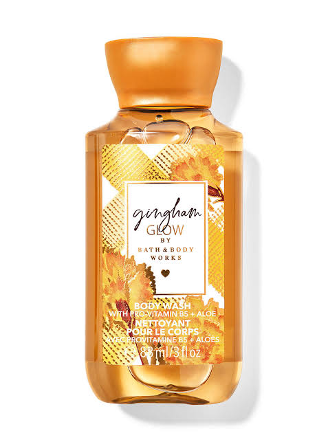 Bath & Body - Works Gingham Glow Travel Size Shower Gels 88ml