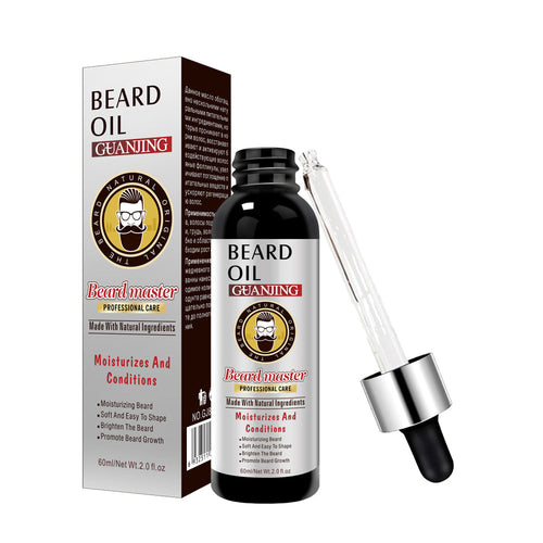Guanjing 60ml Natural Beard Growth Oil Man Anti Hair Loss Gj81923