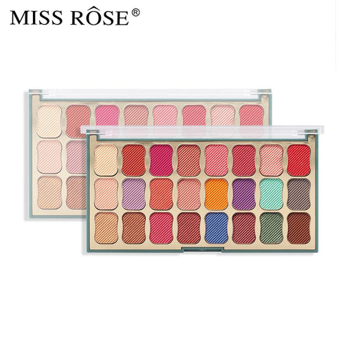 Miss Rose 24 Colors Universal Sequins Cosmetic Eyeshadow Palette 21.6g 7001-025m