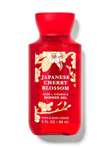 Bath & Body - Works Japanese Cherry Blossom Travel Size Shower Gels 88ml