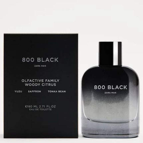 Zara - 800 Black Edt Eau De Toilette Zara 80ml