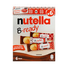 NUTELLA CEREAL CHOCOLATE B-READY 6 BARS 132 GM