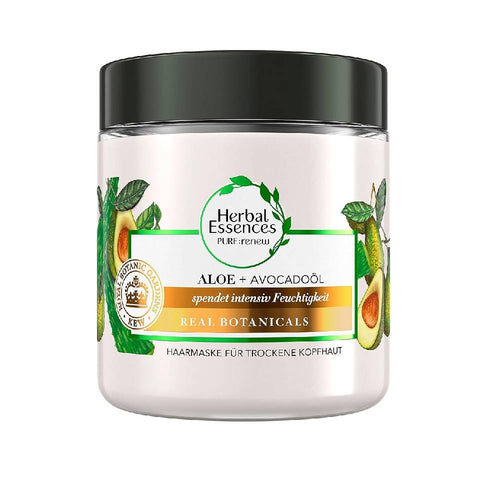 HERBAL ESSENCES HAIR MASK PURE ALOE & AVOCADO OIL 250ML